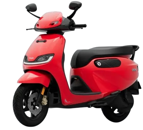 EV Scooter Bike in OMR Simple Energy Simple Wave Coral Red
